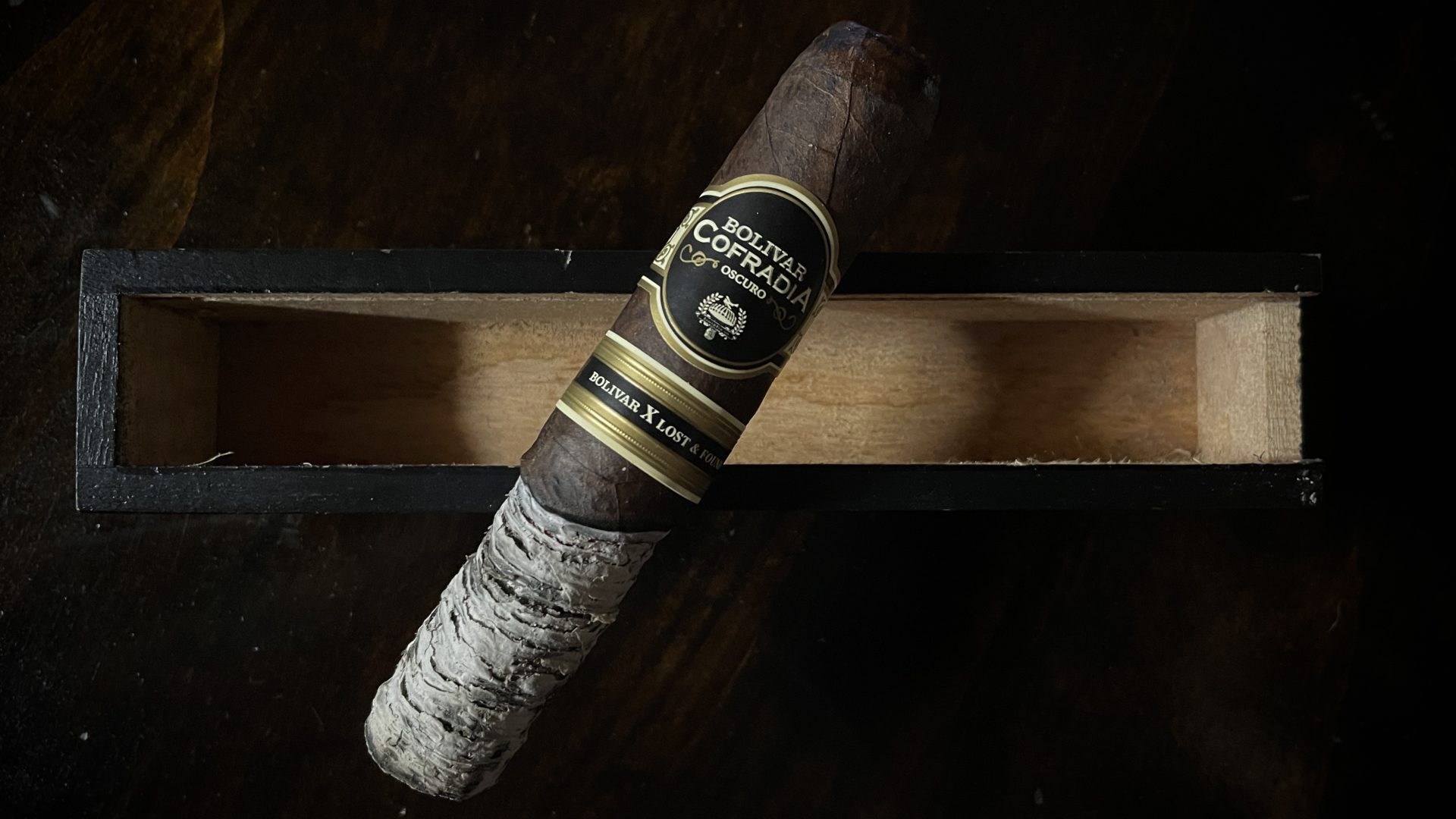Cigar Review Bolivar Cofradia Lost & Found Oscuro Tuesday Night