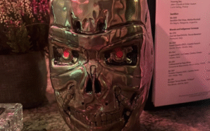 Daniel Marshall creates the “Terminator Endoskeleton Skull Cigar Jar”